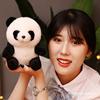 Cute plush toy, rag doll for sleep, panda, with little bears