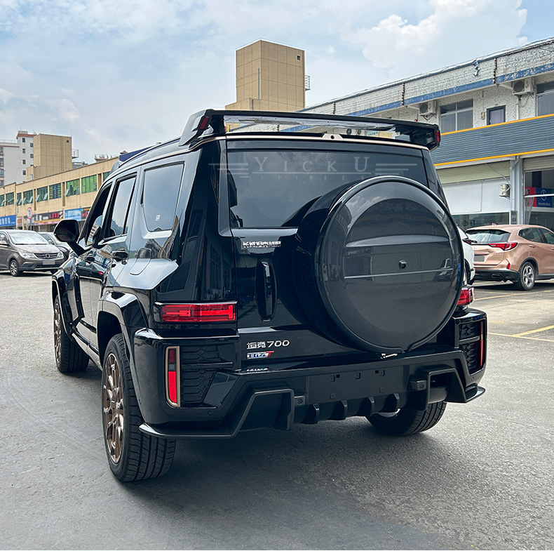 Suitable for Tank 700 Modification First Limited Edition Front Bumper Grille Rear Bumper Lip Wheel Eyebrow Dry Carbon Hood Tail Top Wing