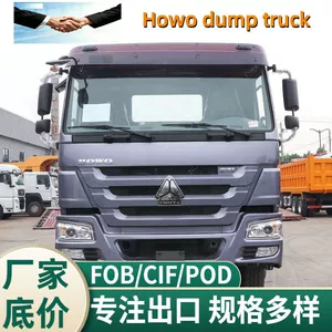 Cross-border HOWO tractor head, dump truck, Shaanqi Delong 6X4 front four-wheel rear eight-wheel engineering vehicle