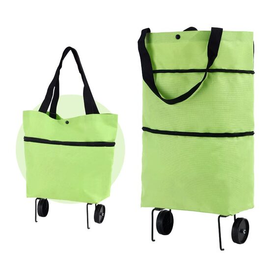Shopping small cart portable folding tugboat shopping bag hand bag with wheels telescopic shopping cart folding small cart