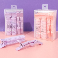 Hair Styling Crocodile Clip for Root Volume, High Forehead Fringe Curl, Seamless Hair Clip for forehead Fixation, Curling Tube Hair Accessory