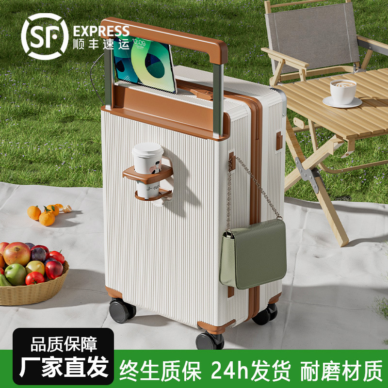 Luggage Suitcase for Men 2025 New Style Strong and Durable 26inch Boarding Password 24 Wide Trolley 28 Large Capacity Suitcase for Women