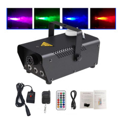 新型リモコンLED500W煙霧機舞台照明結婚祝い小型煙霧機噴霧機