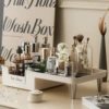 New 8001 single -layer makeup box cream color