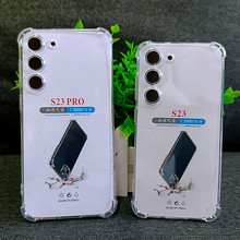 适用SAMSUNG GALAXY三星A24 4G手机壳 气囊防摔精孔透明TPU清水套