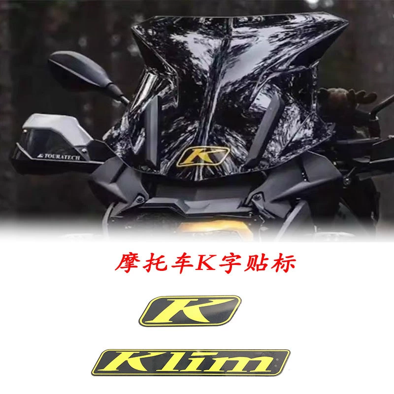 K-label pull наклейка на лобовое стекло автомобиля Наклейка с K-словом на шлем Водонепроницаемая наклейка светоотражающая Наклейка мотоцикл Модифицированная Наклейка на три коробки
