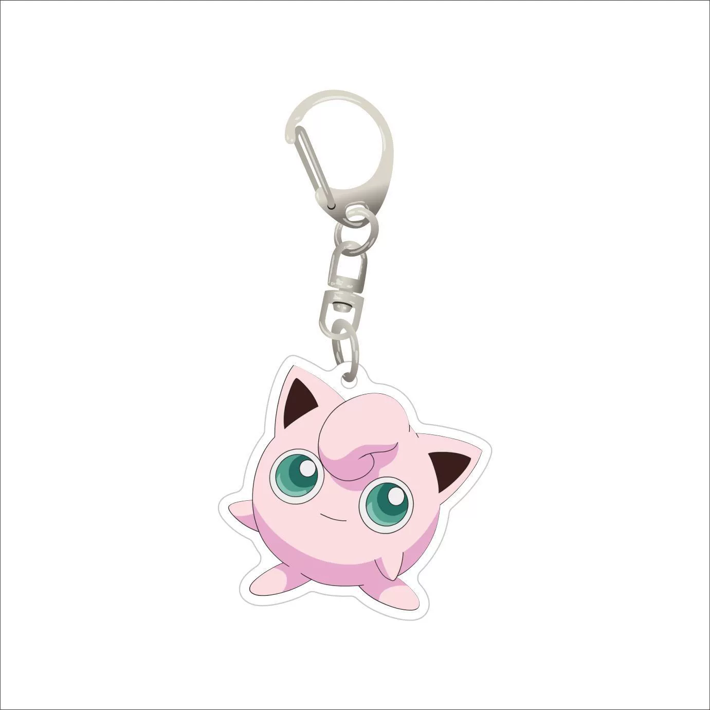 Acrylic keychain, pendant, badge, brooch