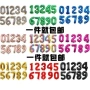 婚房布置拍照数字气球