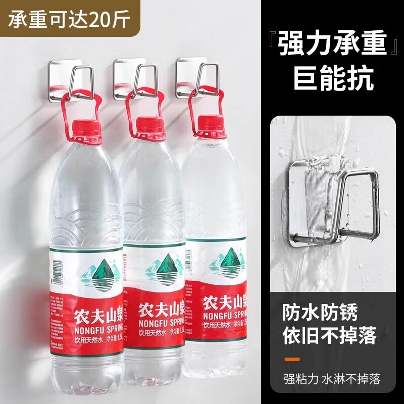 厳選ステンレススポンジ水切りラック穴なしキッチンシンクワイヤーボールポット収納壁掛け式シェルフ|undefined