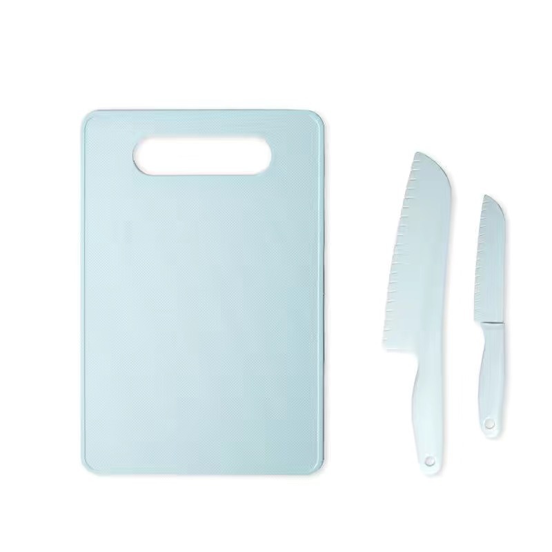 소형 접시 더블 나이프 블루