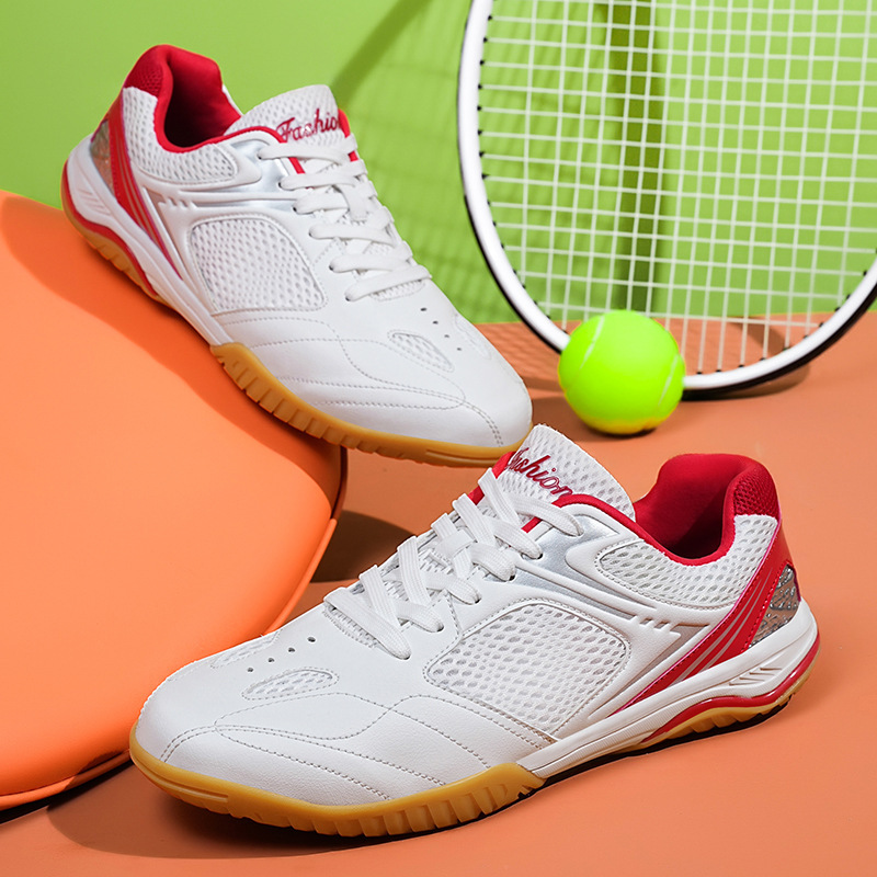 Badminton Shoes for Men and Women, Training Shoes, Shock-Absorbing, Breathable, Professional Sports Shoes, Non-Slip, Wear-Resistant, Lightweight Tennis Shoes for Men Badminton Shoes for Men and Women, Training Shoes, Shock-Absorbing, Breathable, Professional Sports Shoes, Non-Slip, Wear-Resistant, Lightweight Tennis Shoes for Men