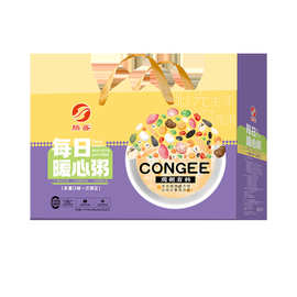 定制五谷杂粮礼盒每日粥OEM贴牌薏米红豆莲子百合八宝粥批發贸易