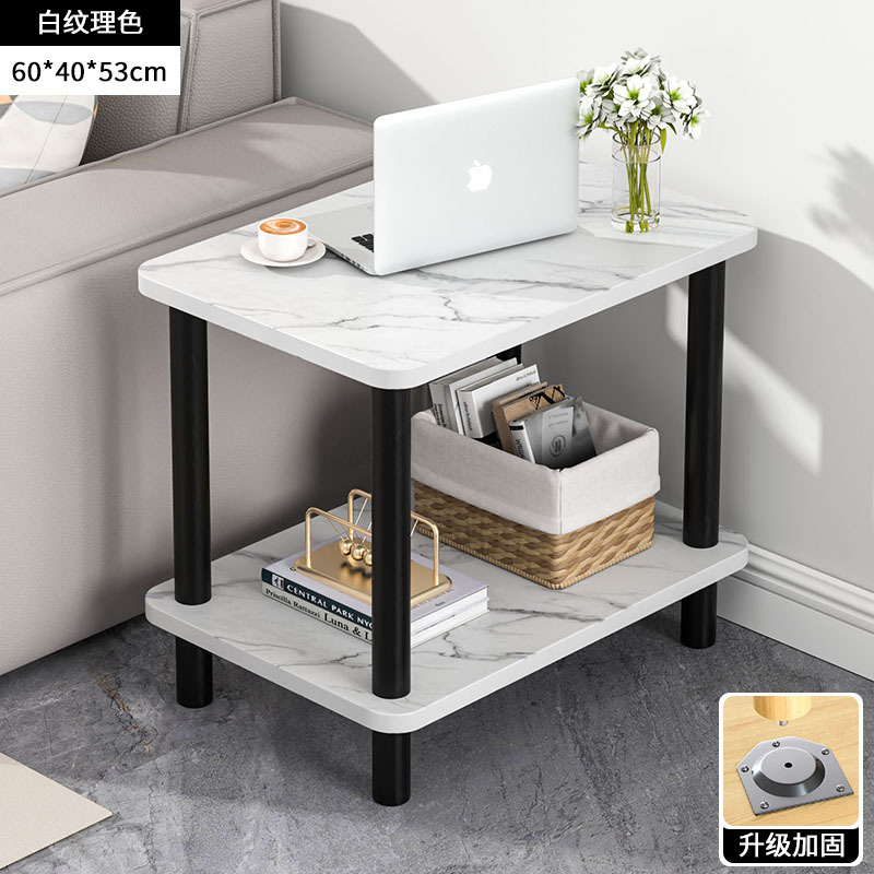 새롭게 업그레이드된 [60*40*53cm] 화이트 질감 컬러 + 블랙 다리