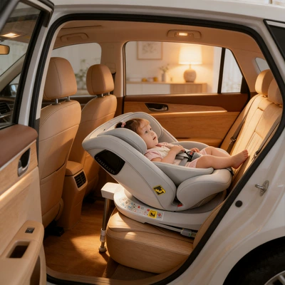 Children's Car Safety Seat 0-12 Years Old Baby Newborn Infant Car Seat That Can Sit and Recline Safety Seat for Infants