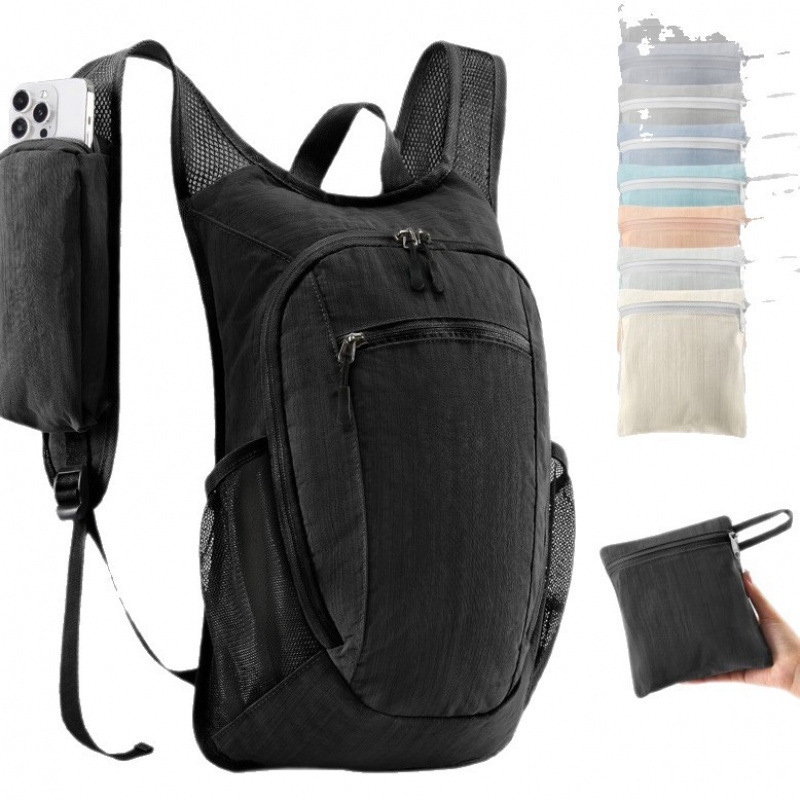 Mochila plegable ligera transfronteriza Mochila deportiva al aire libre Mochila de senderismo Mochila de ocio Mochila de hombro