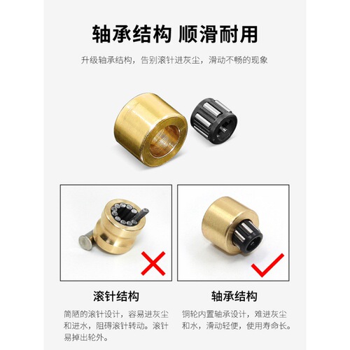 Plastic steel door and window pulley glass sliding door wheel 77 sliding window track roller 88 stainless steel bearing copper wheel accessories