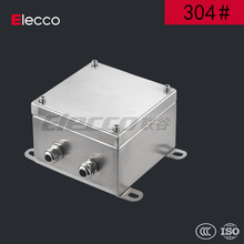 联谷不锈钢KL接线箱150*150*100mm/防水接线盒三防UK端子箱分线盒