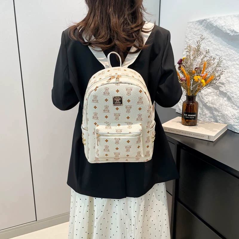 Модный ретро стиль вместительный рюкзак, сумка, городской стиль