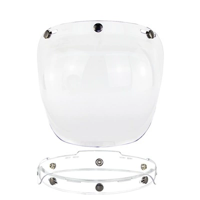 Dəbilqə (Kaska) aksesuarları | Three-Button Windproof Lens with - transparent-transparent-bracket