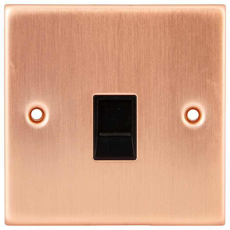 英标英式英规英国塞浦路斯金属插座 1 GANG CAT6 SOCKET COPPER