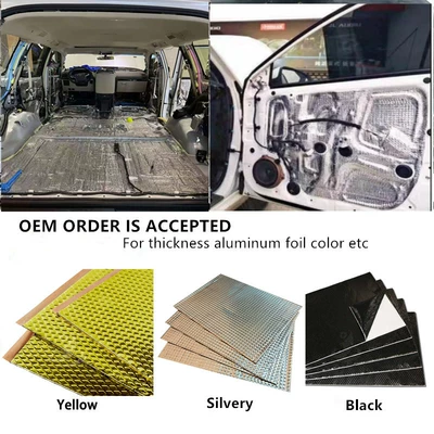 Car Soundproof Butyl Rubber Shock-Absorbing Car sound-absorbing cotton
