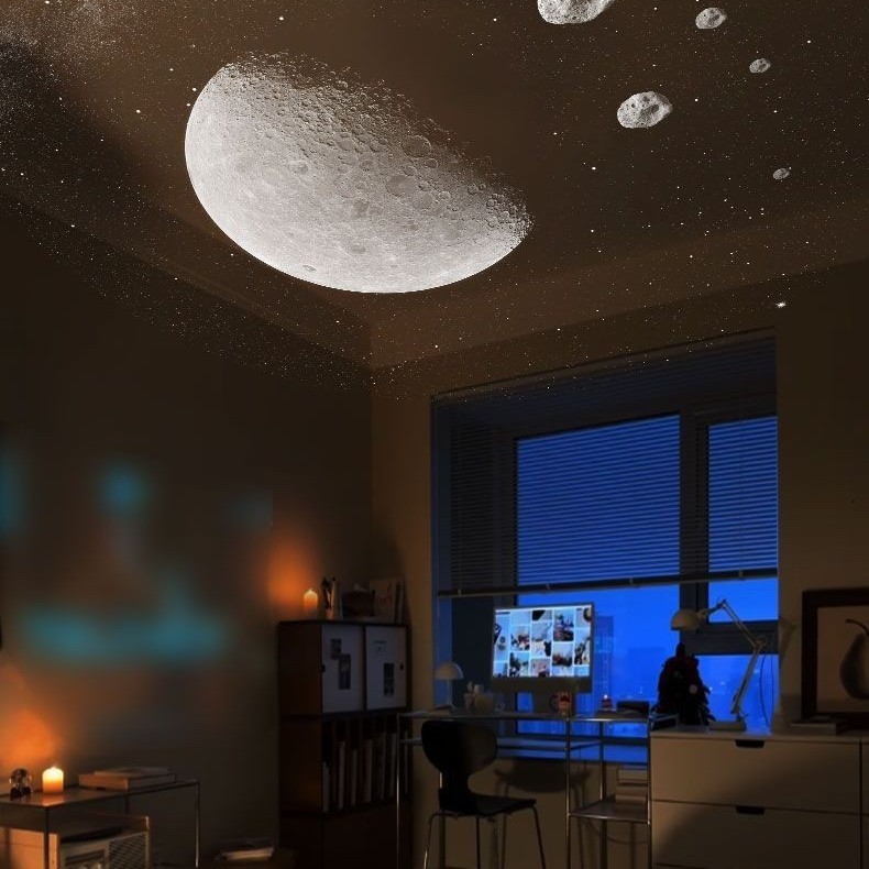Águila de proyección de luz de noche explosiva estrella de luz de atmósfera de alimentación USB sin cableado luz de regalo regalo transfronterizo