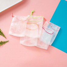 肥皂起泡网小泡沫网皂打泡网洗脸脸部香皂洗面奶发泡网皂网袋双层