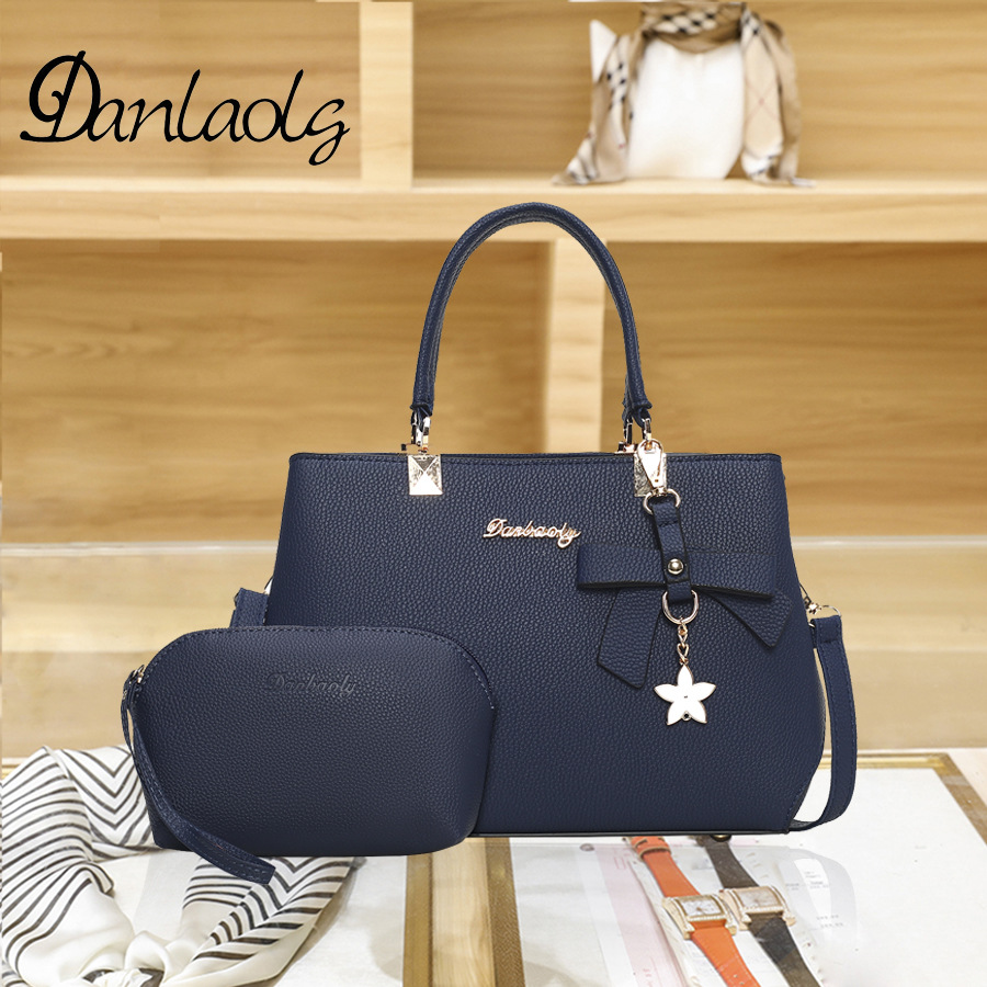 [Productos de Guangzhou] bolso de mujer de gran capacidad otoño 2025, bolso de boda con lazo de alta calidad para mujer