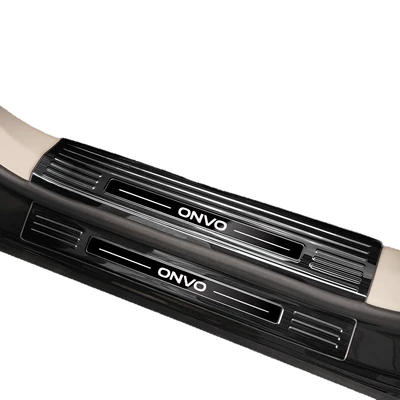 Şüşə kənarı xromları/moldingləri: steel door sill strip and