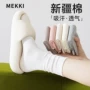 薄款卷边中筒春夏堆堆袜