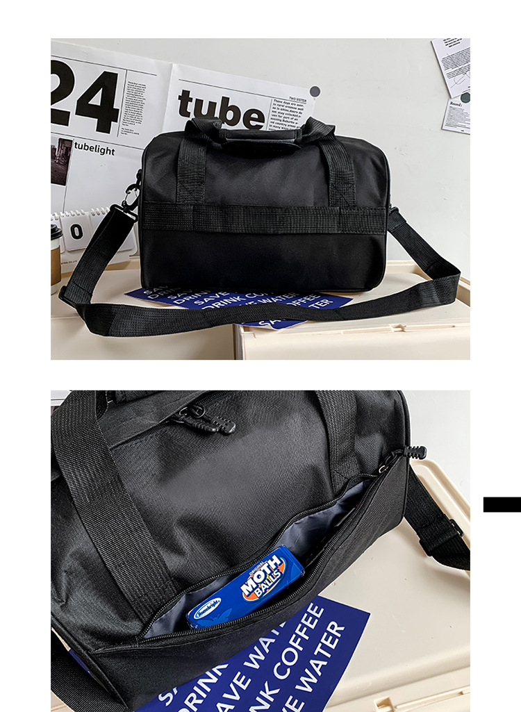 Unisex Mode Einfarbig Oxford-stoff Reise Taschen display picture 1