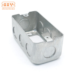 American Standard Rectangular Junction Box for South and Central American Market, 59361-1/2" Cable Waterproof Embedded Box
