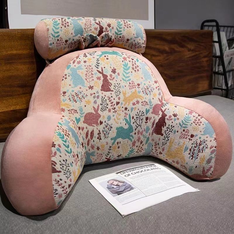 꽃무늬 토끼 허리 지지대
