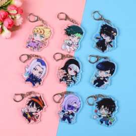 JOJO的奇妙冒险布兰度乔斯达东方仗助挂件承太郎阿帕基涅罗钥匙扣