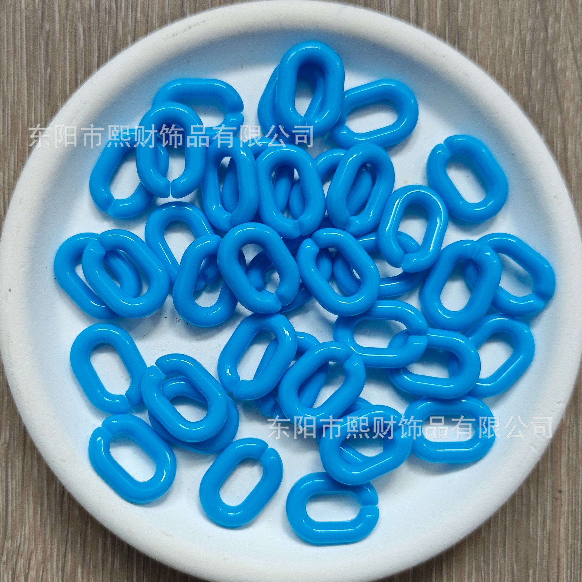 20x14mm color acrílico cadena hebilla anillo llavero bolsa colgante accesorios de la joyería de DIY fábrica al por mayor