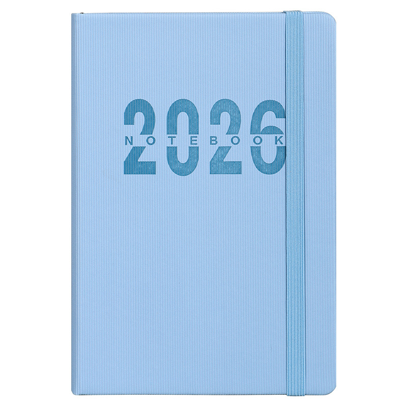 新しい 2026 中国語と英語のスケジュール帳デイリープランナー管理ノートブック 1 日 1 ページメモ帳 365 日