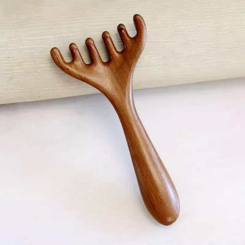 鶏の羽の木の9回転の陽のシャベルは筋の穴をくぐって背を開けて肩を切って肩の甲骨を縫ってマッサージ器を縫います。|undefined