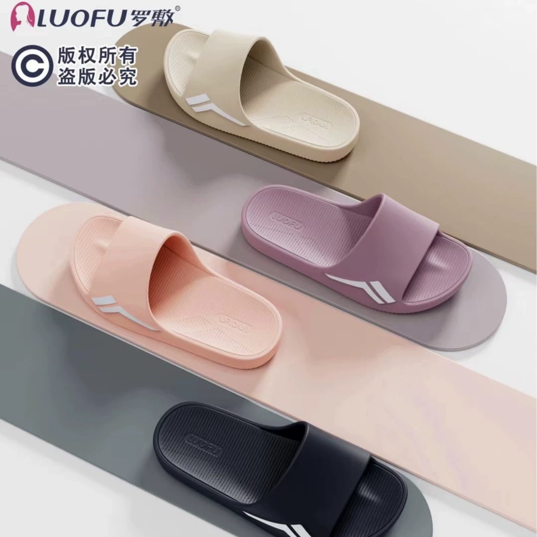 Luo Fi LUOFU2024 новые тапочки для отдыха мужчин на открытом воздухе дома противоскользящие и износостойкие наружные пары для ношения парные мужские сандалии