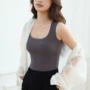 显瘦修身圆领外穿女士带