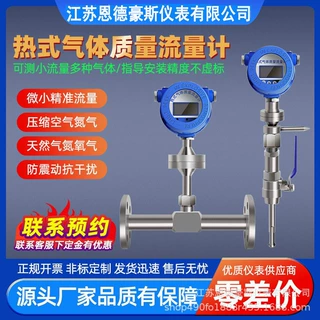 热式气体质量流量计烟道气焦炉煤气氨气燃气等BR-RSL管段式插入式