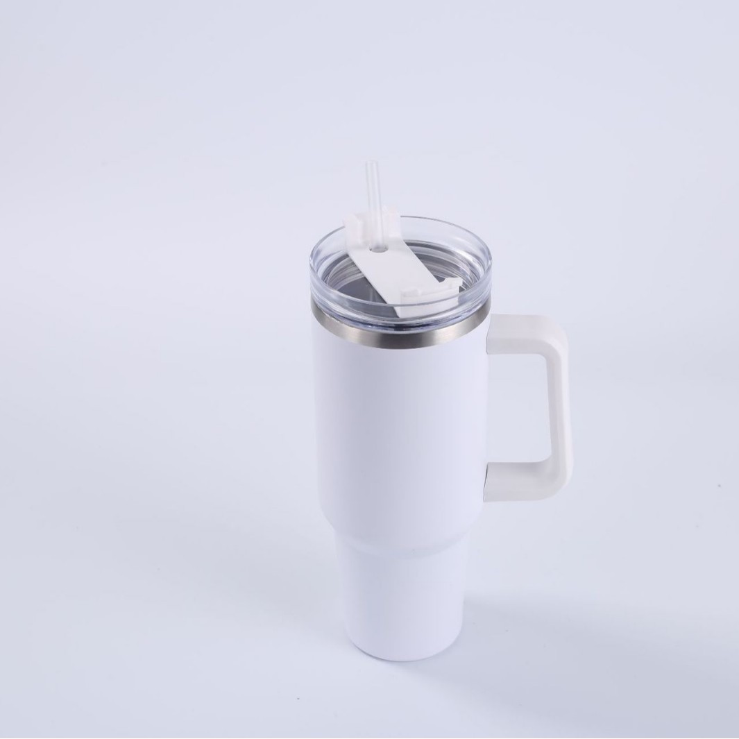 Transfronterizo dedicado 40oz mango taza de hielo calentador de taza de coche generación 304 acero inoxidable aislado mango frío taza de coche