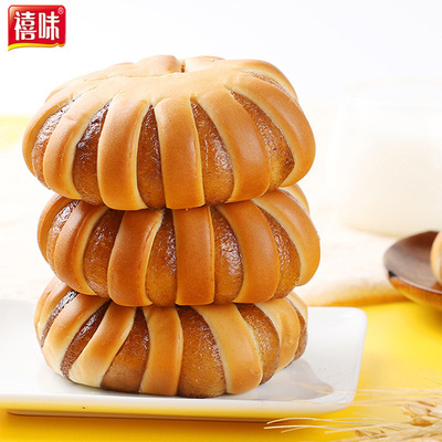 wholesale Yeast Red bean paste bread 500g breakfast student leisure time snacks food Cakes and Pastries toast Shredded