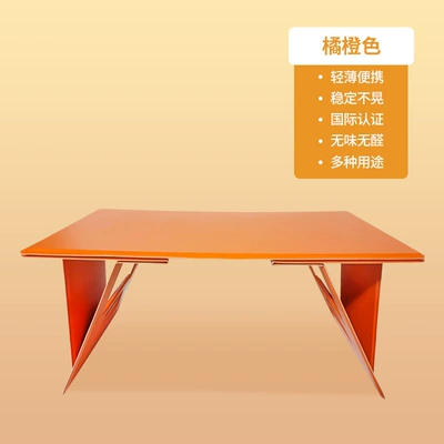 Car Small Table, In-Car Car table board - orange-standard-model-single-table