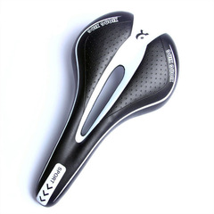 Bike saddle with hollowed-out holes, racing saddle cycling equipment mountain bike seat pad, accessories