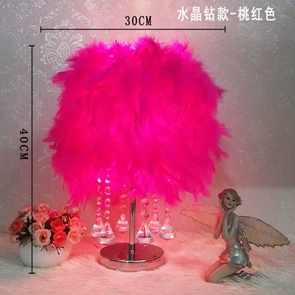 T160 Crystal Diamond Model-Peach Red -Led