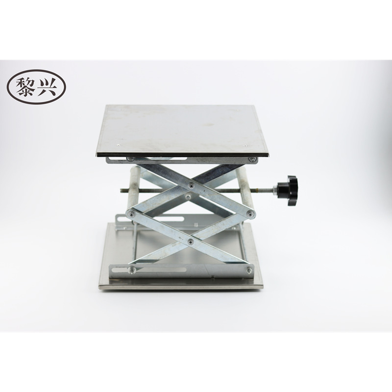 厂家批发不锈钢升降台200x200实验教学仪器多功能轻量轻便升降台