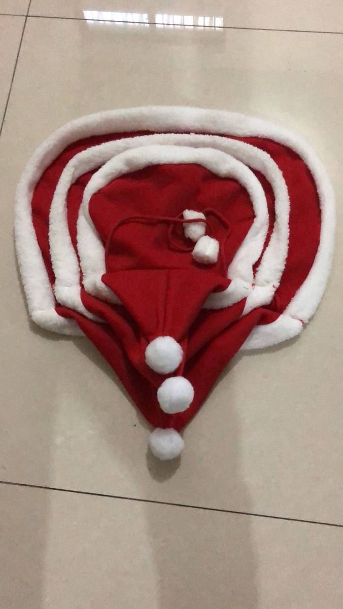 67g Weight Costume Props Event & Party Supplies Pet Clothing Type Of Pet Supplies 1 Piece Quantity Daily Occasion Flannel Material Christmas Festival Color Block Pattern Winter Season Simple Style Style Simple Style Flannel Christmas Color Block Pet Clothing 1 Piece 7