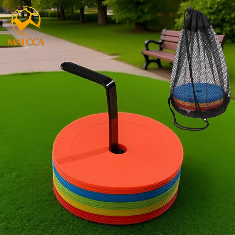 Disco de señal de plano con agujero en el medio transfronterizo, baloncesto, equipo de entrenamiento de fútbol, señal de patinaje sobre ruedas de barril, barricada, Mcka