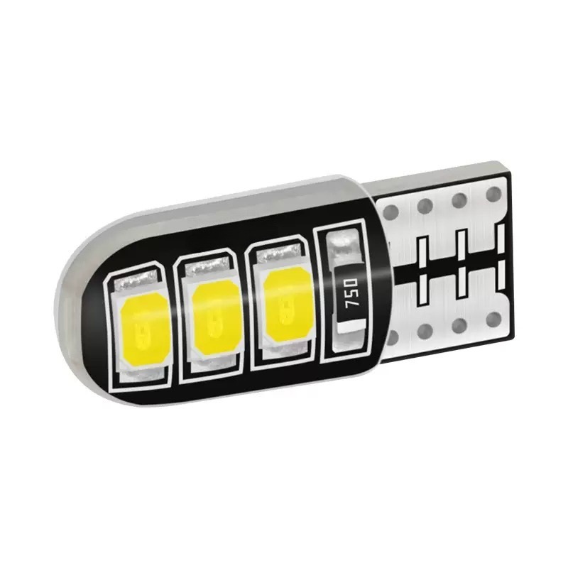 Luz de ancho transfronteriza T1028356SMD automóvil LED silicona W5W lámpara de licencia luz de lectura puerta luz lateral de alto brillo