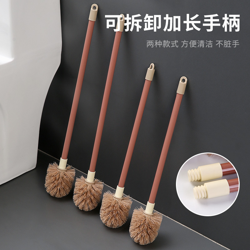 cepillo de inodoro de mango largo sin ángulo muerto cepillo de limpieza de inodoro doméstico cepillo de limpieza de inodoro sin agujeros colgado en pared cepillo de inodoro